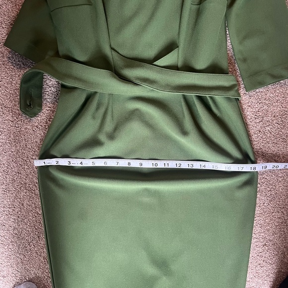 Bettie page by Tatyana green retro pencil dress - Picture 5 of 7